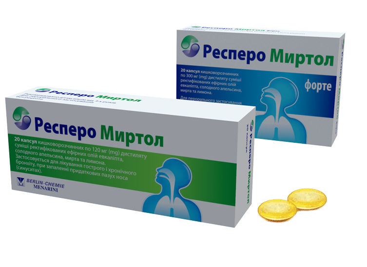 Респеро миртол 300 мг инструкция